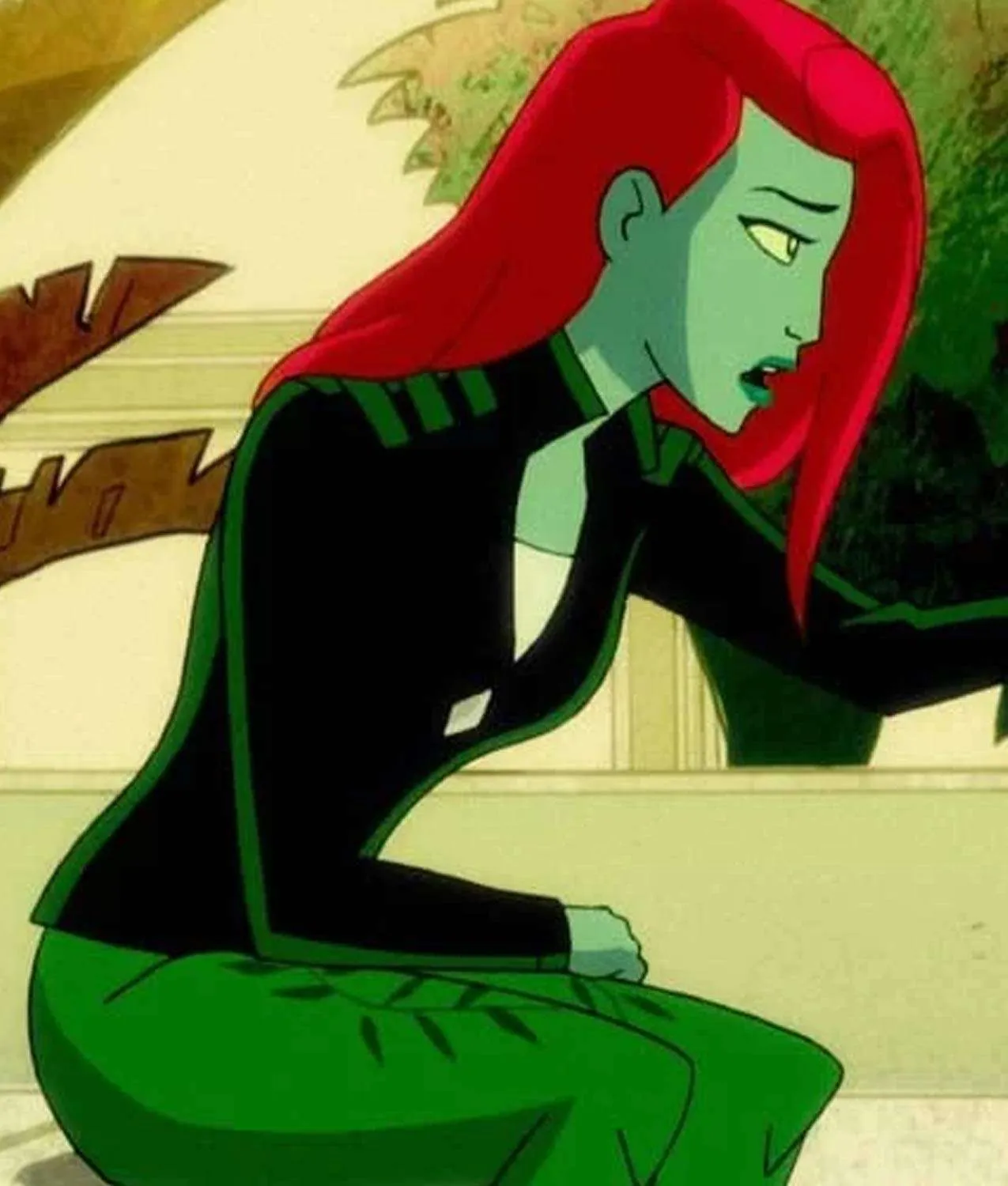 Poison Ivy Harley Quinn Leather Jacket - Image 7