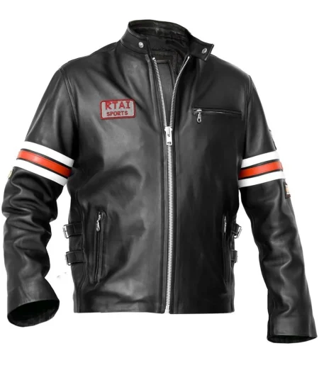 Hugh Laurie Dr. Gregory House Biker Leather Jacket