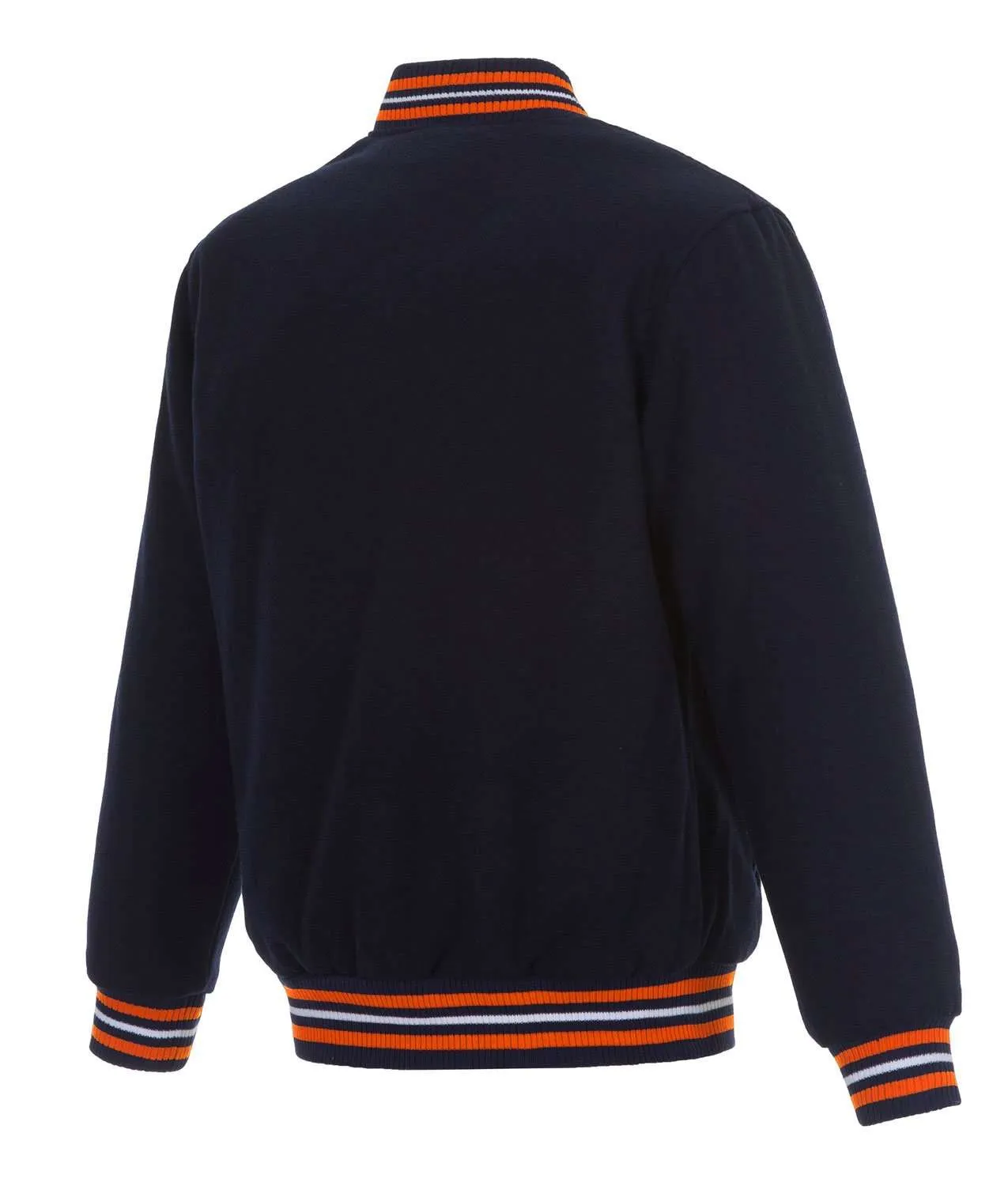 Houston Astros Varsity Navy Blue Wool Jacket - Image 2