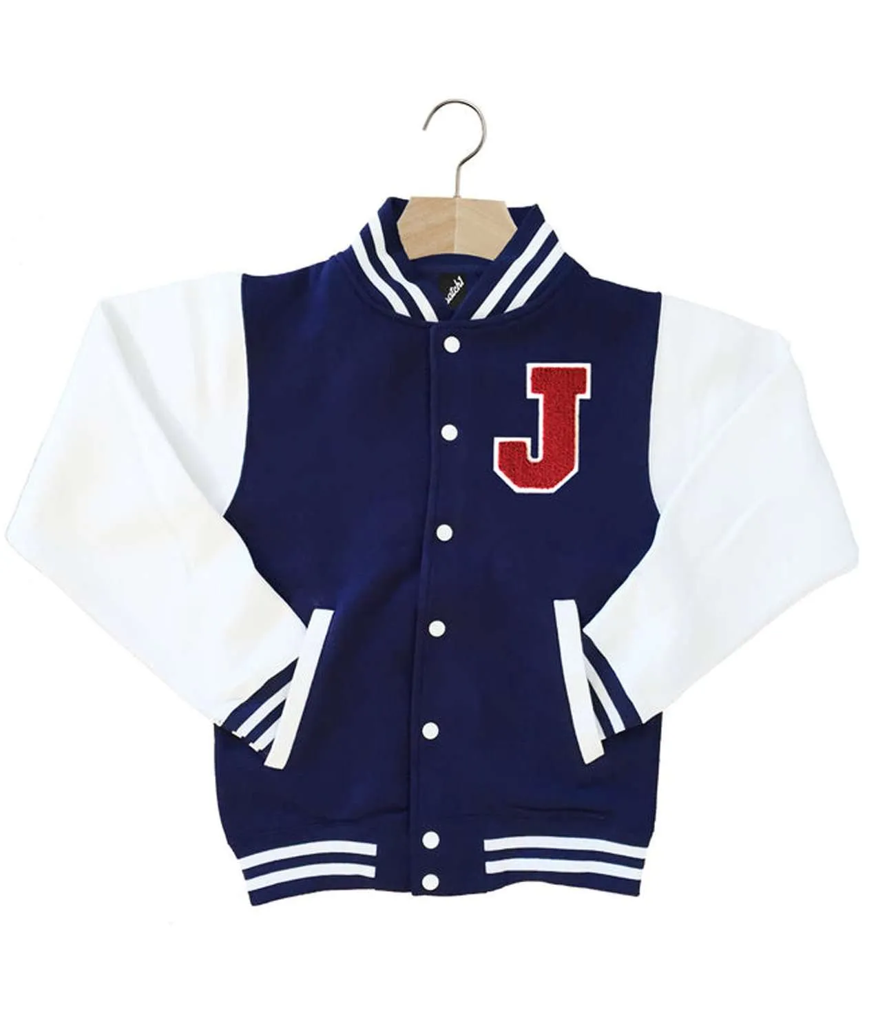 Unisex College J Varsity Baseball Jacket - Image 2