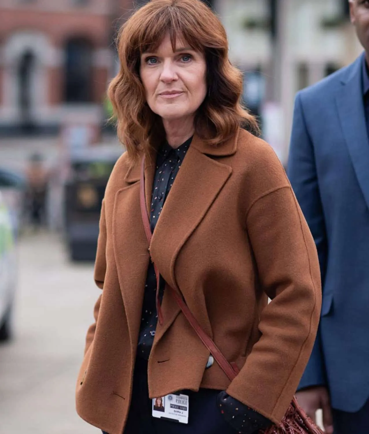 The Stranger Siobhan Finneran Brown Jacket - Image 2
