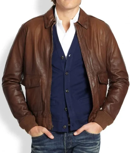 Luke Kleintank The Man In The High Castle Leather Jacket