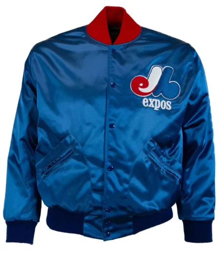 Montreal Expos 1969 Blue Bomber Jacket