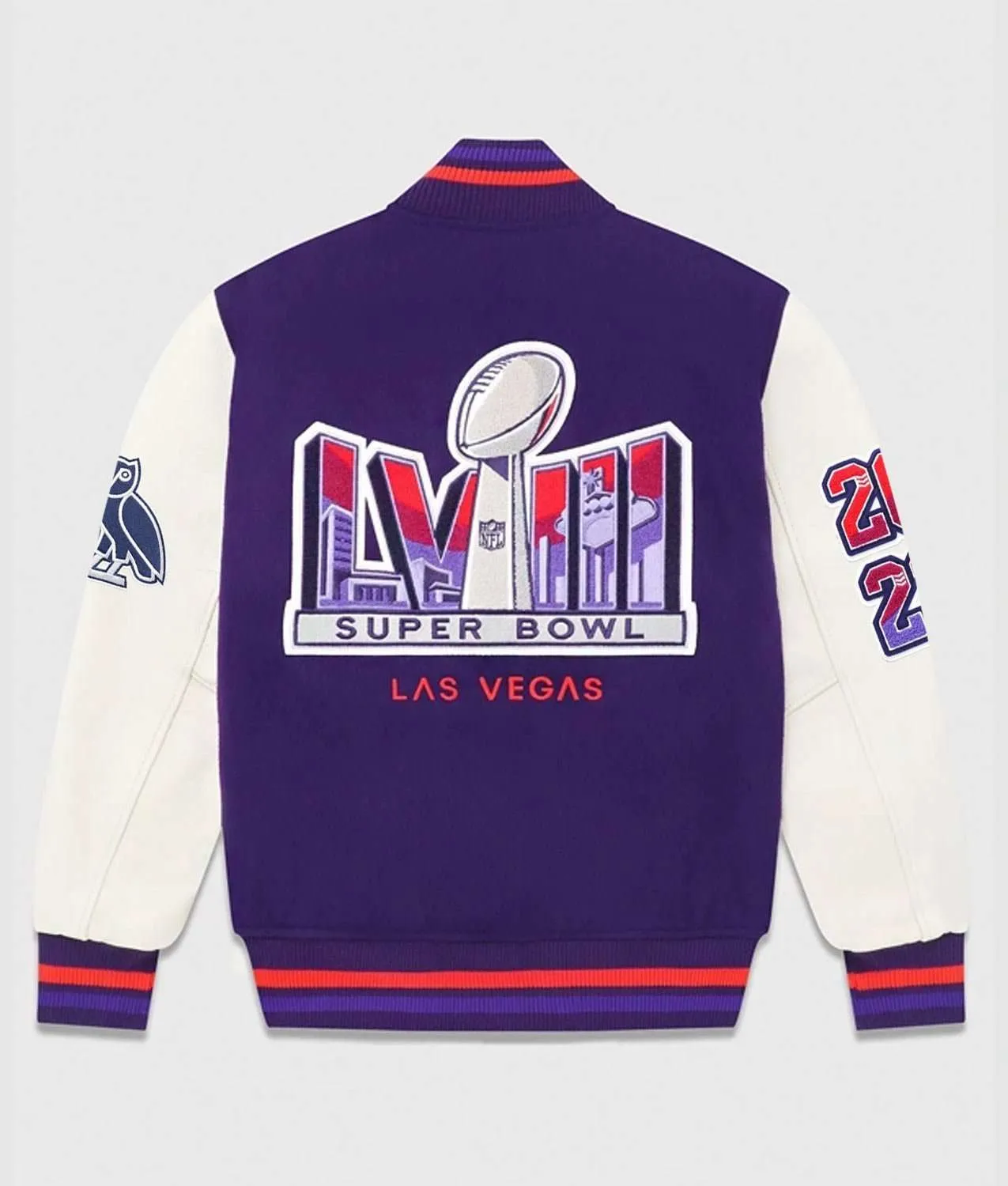 OVO Super Bowl LVIII Varsity Jacket - Image 2
