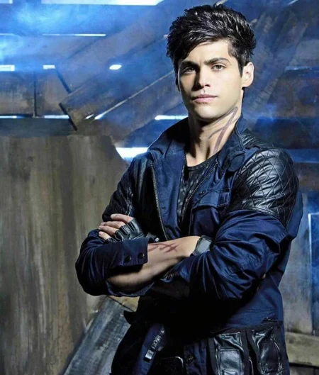 Shadowhunters Season 3 Matthew Daddario Blue Jacket