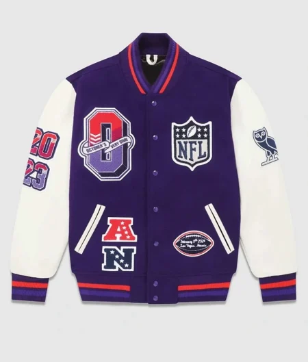 OVO Super Bowl LVIII Varsity Jacket