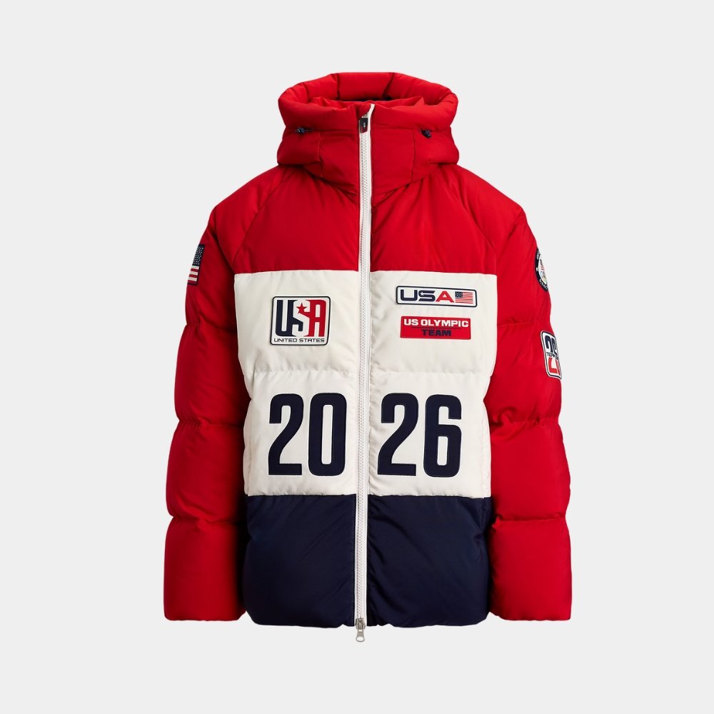 Winter Olympics 2026 Team USA Closing Ceremony Puffer Jacket - Image 3