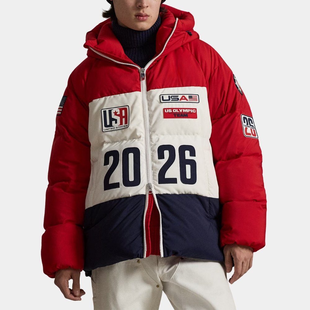 Winter Olympics 2026 Team USA Closing Ceremony Puffer Jacket