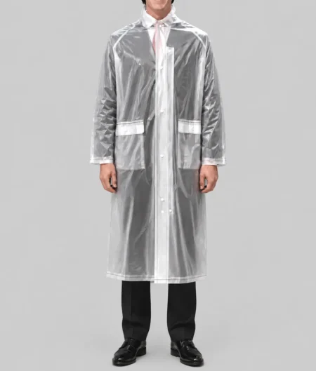American Psycho Christian Bale Raincoat