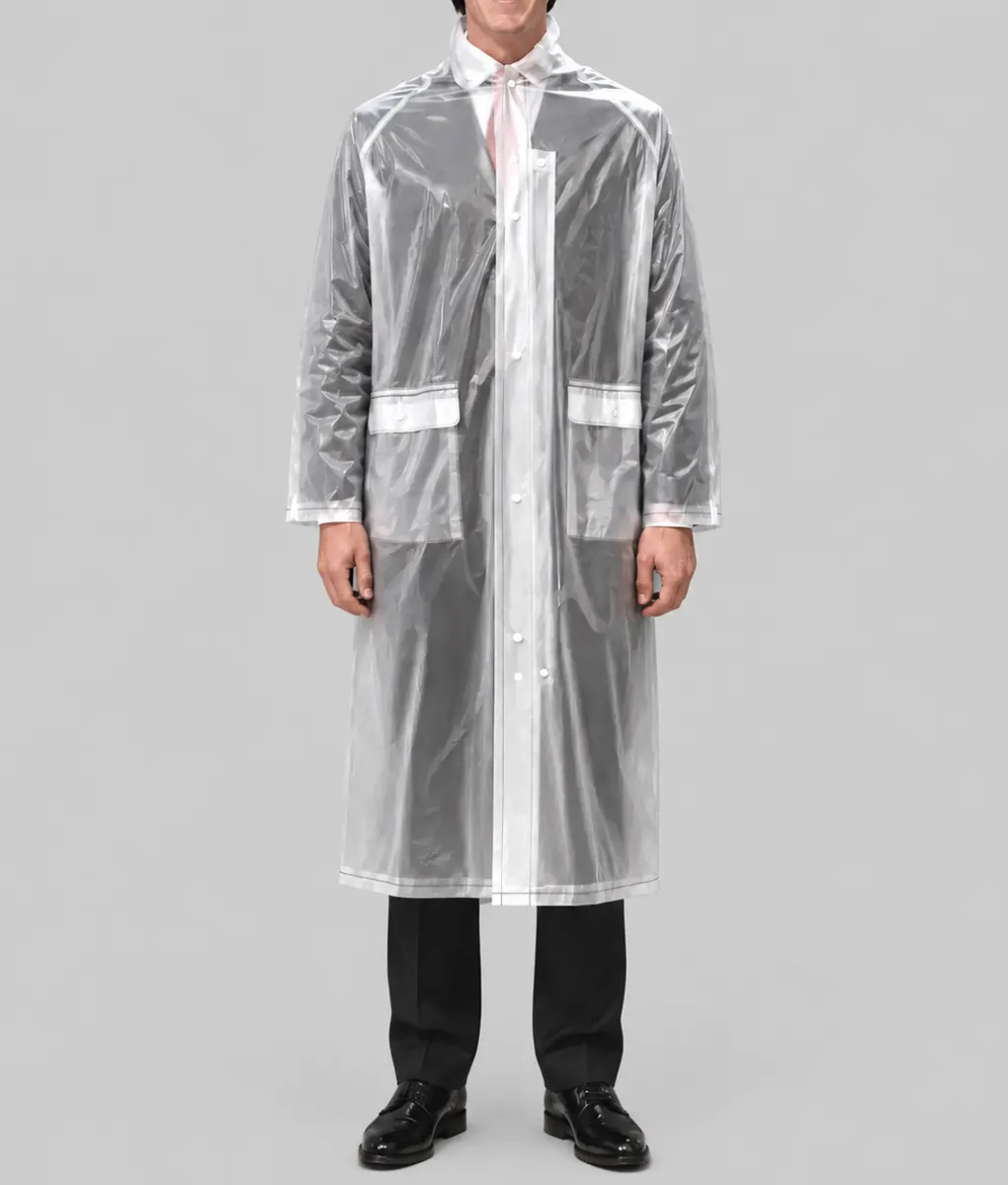American Psycho Christian Bale Raincoat