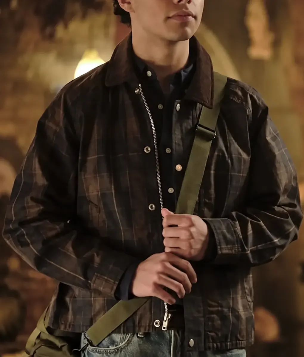Coven Academy Malachi Barton Plaid Jacket - Image 3
