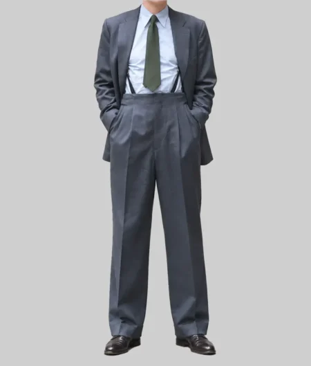 Mens Classic Grey 2 Piece Suit