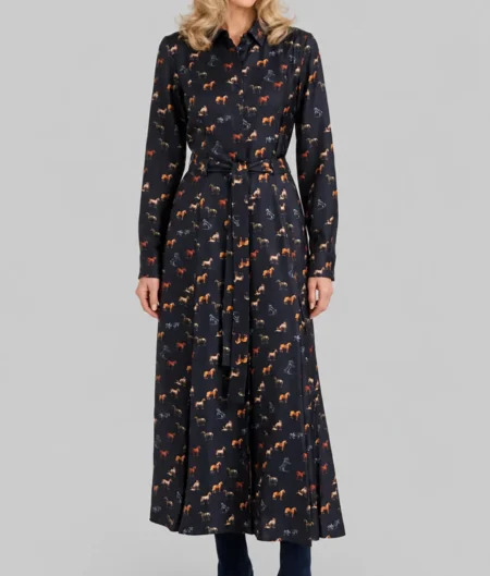 The Bold And The Beautiful Katherine Kelly Lang Horse Print Dress