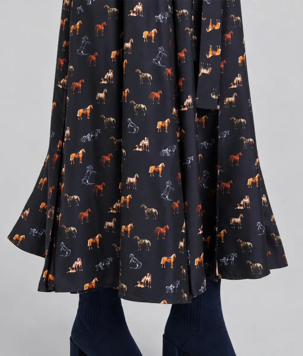 The Bold And The Beautiful Katherine Kelly Lang Horse Print Dress - Image 5